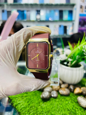 Elegant Fitron Quartz Watch✨
