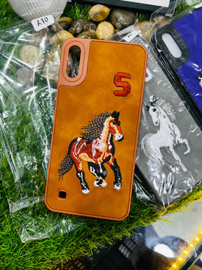 Santa Barbara Polo Embroidered Leather Case ( FOR ANDROID)