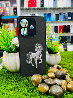 Santa Barbara Polo Embroidered Leather Case ( FOR ANDROID)