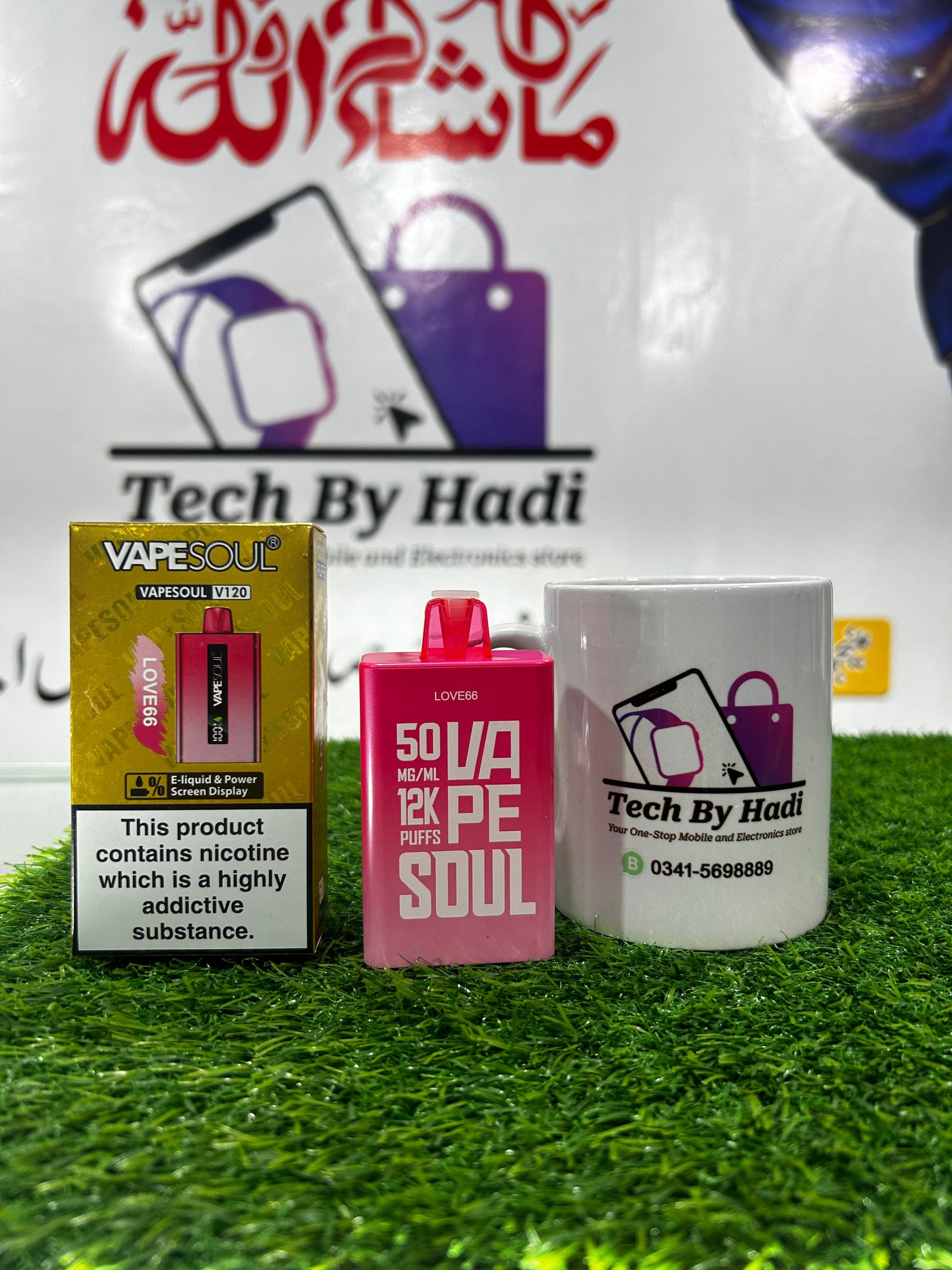 VAPESOUL M120 Nicotine Vape Device